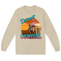 Mushroom desert cowgirl Long Sleeve Tee - texasbilliewilder