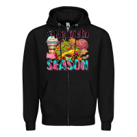 Black no dieta season Zipper Hoodie - Zillion Design Studio