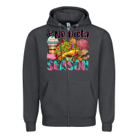 Smoke no dieta season Zipper Hoodie - Zillion Design Studio