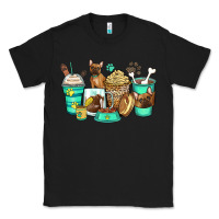 Black french bulldog coffee cups Classic Tee - Zillion Design Studio