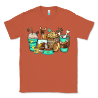 Copper french bulldog coffee cups Classic Tee - Zillion Design Studio