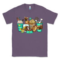 Lavender french bulldog coffee cups Classic Tee - Zillion Design Studio
