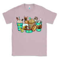 Lilac french bulldog coffee cups Classic Tee - Zillion Design Studio