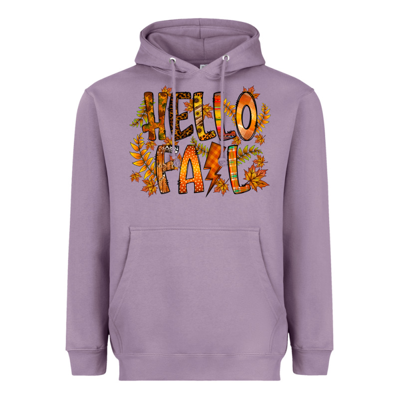 Hello Fall Heavyweight Hoodie by RacoonDesign | Teevron