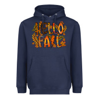 Navy hello fall Heavyweight Hoodie - RacoonDesign