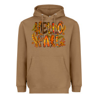 Toasted Coconut hello fall Heavyweight Hoodie - RacoonDesign
