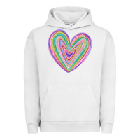 Pigment Lunar Rock valentine's day colorful heart Urban Hoodie - MaliasSmallBusiness