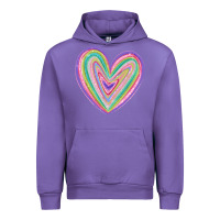 Tulip valentine's day colorful heart Urban Hoodie - MaliasSmallBusiness