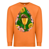 Carrot american football and western roses teardrop Premium Sweatshirt - BundleAndBundleShop