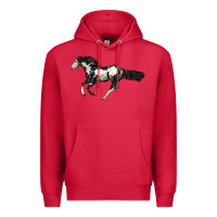 Cardinal American Paint Horse Premium Hoodie - LillyAllenDesigns