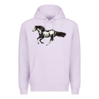 Lilac American Paint Horse Premium Hoodie - LillyAllenDesigns