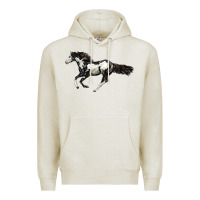 Oatmeal Heather American Paint Horse Premium Hoodie - LillyAllenDesigns
