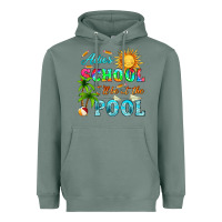 Sage adios school i ll be at the pool Heavyweight Hoodie - HRA Design Shop