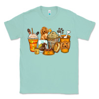 Seafoam cocker spaniel coffee cups Classic Tee - Zillion Design Studio