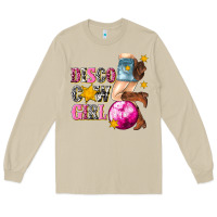 Mushroom disco cowgirl Long Sleeve Tee - texasbilliewilder