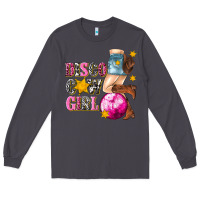 Smoke disco cowgirl Long Sleeve Tee - texasbilliewilder