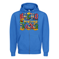 True Royal nacho average teacher Zipper Hoodie - Zillion Design Studio