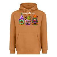 Meerkat happy halloween gnomes white Heavyweight Hoodie - RacoonDesign