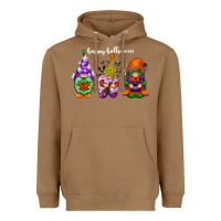 Toasted Coconut happy halloween gnomes white Heavyweight Hoodie - RacoonDesign