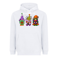 White happy halloween gnomes white Heavyweight Hoodie - RacoonDesign
