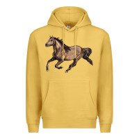 Antique Gold Missouri Fox Trotter horse Premium Hoodie - LillyAllenDesigns