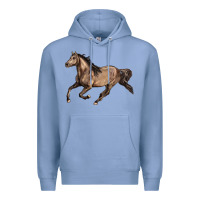 Colony Blue Missouri Fox Trotter horse Premium Hoodie - LillyAllenDesigns