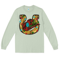 Matcha Christmas Horseshoe Long Sleeve Tee - RanaPortraitStore