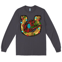 Smoke Christmas Horseshoe Long Sleeve Tee - RanaPortraitStore