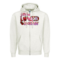 Oatmeal Heather one loved teacher Zipper Hoodie - RanaPortraitStore