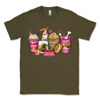 Army Green Chihuahua coffee cups Classic Tee - Zillion Design Studio