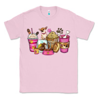 Bubblegum Pink Chihuahua coffee cups Classic Tee - Zillion Design Studio