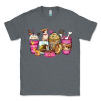 Charcoal Heather Chihuahua coffee cups Classic Tee - Zillion Design Studio