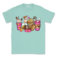 Seafoam Chihuahua coffee cups Classic Tee - Zillion Design Studio