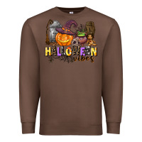 Chestnut halloween vibes Premium Sweatshirt - AdoDesignShop