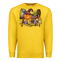 Lemon halloween vibes Premium Sweatshirt - AdoDesignShop