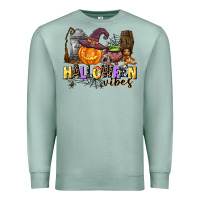 Seafoam halloween vibes Premium Sweatshirt - AdoDesignShop