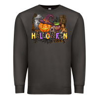 Smoke halloween vibes Premium Sweatshirt - AdoDesignShop