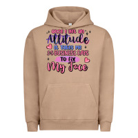 Pigment Burro once i get an attitude Urban Hoodie - MaliasSmallBusiness