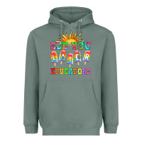 Sage see you later educators Heavyweight Hoodie - HRA Design Shop