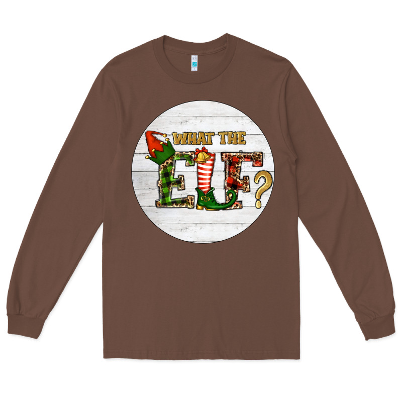What The Elf Christmas Long Sleeve Tee by RanaPortraitStore | Teevron