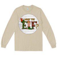 Mushroom What The Elf Christmas Long Sleeve Tee - RanaPortraitStore