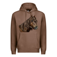 Chestnut missouri horse Premium Hoodie - LillyAllenDesigns
