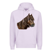 Lilac missouri horse Premium Hoodie - LillyAllenDesigns