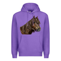 Purple missouri horse Premium Hoodie - LillyAllenDesigns