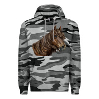 Slate Camo missouri horse Premium Hoodie - LillyAllenDesigns