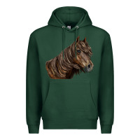 Sports Green missouri horse Premium Hoodie - LillyAllenDesigns