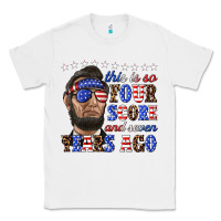 White this is so four score and seven years ago Classic Tee - texasbilliewilder