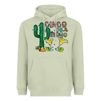 Matcha cinco de mayo cactus Heavyweight Hoodie - CowhideDigitalArt