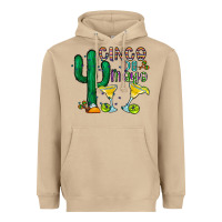 Mushroom cinco de mayo cactus Heavyweight Hoodie - CowhideDigitalArt