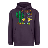 Plum cinco de mayo cactus Heavyweight Hoodie - CowhideDigitalArt
